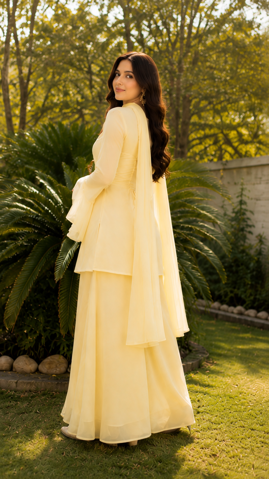Modest 3 Piece Chiffon Dress| Premium Quality chiffon fabric