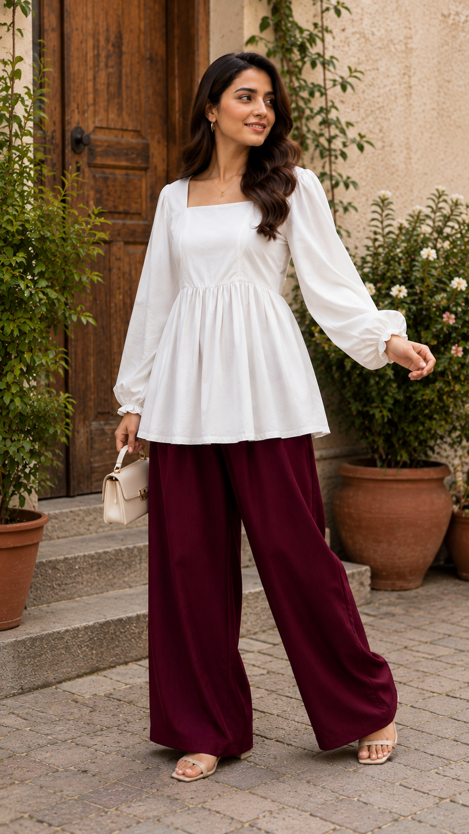 Bloom Cotton Co-Ord Set| Along with premium quality cotton Fabric