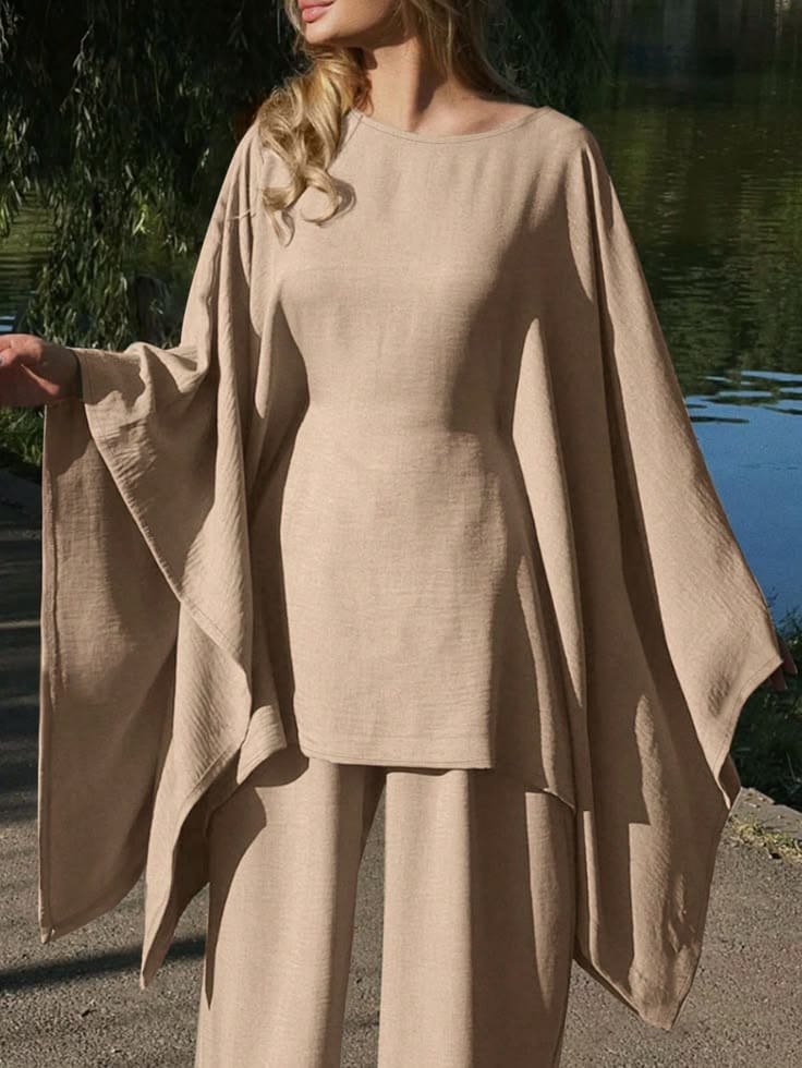 Luxury Women's Co-Ord Set | Elegant Two-Piece Summer Wear