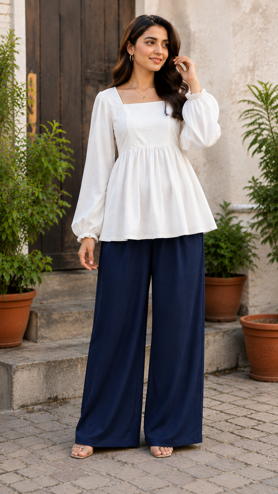 Bloom Cotton Co-Ord Set| Along with premium quality cotton Fabric
