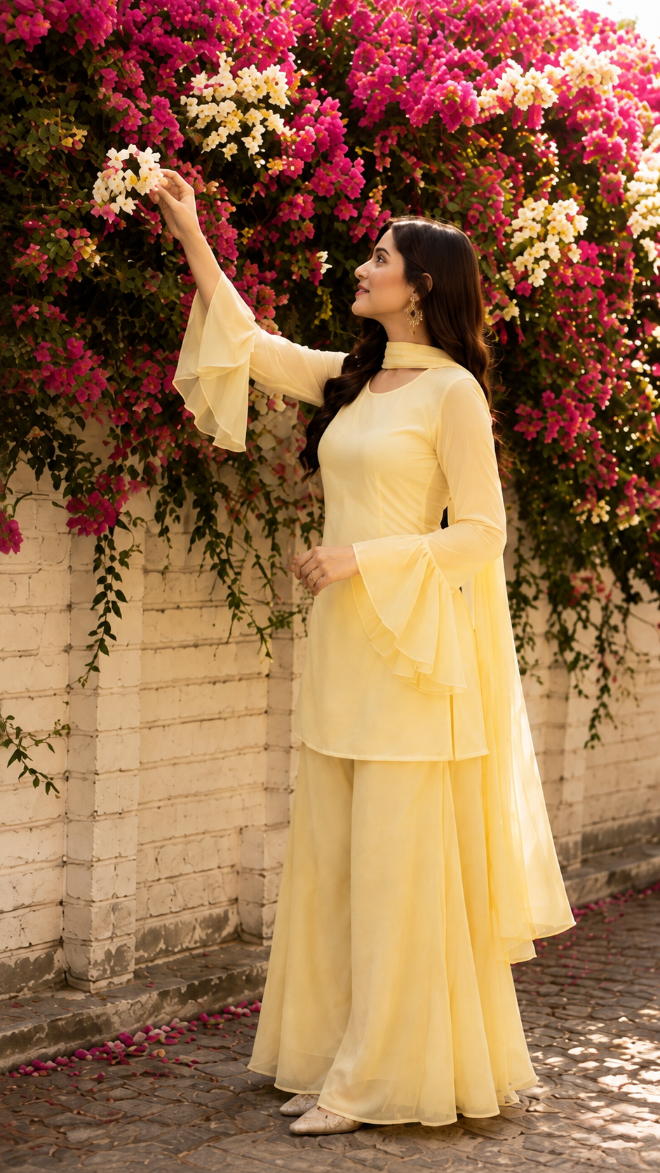Modest 3 Piece Chiffon Dress| Premium Quality chiffon fabric