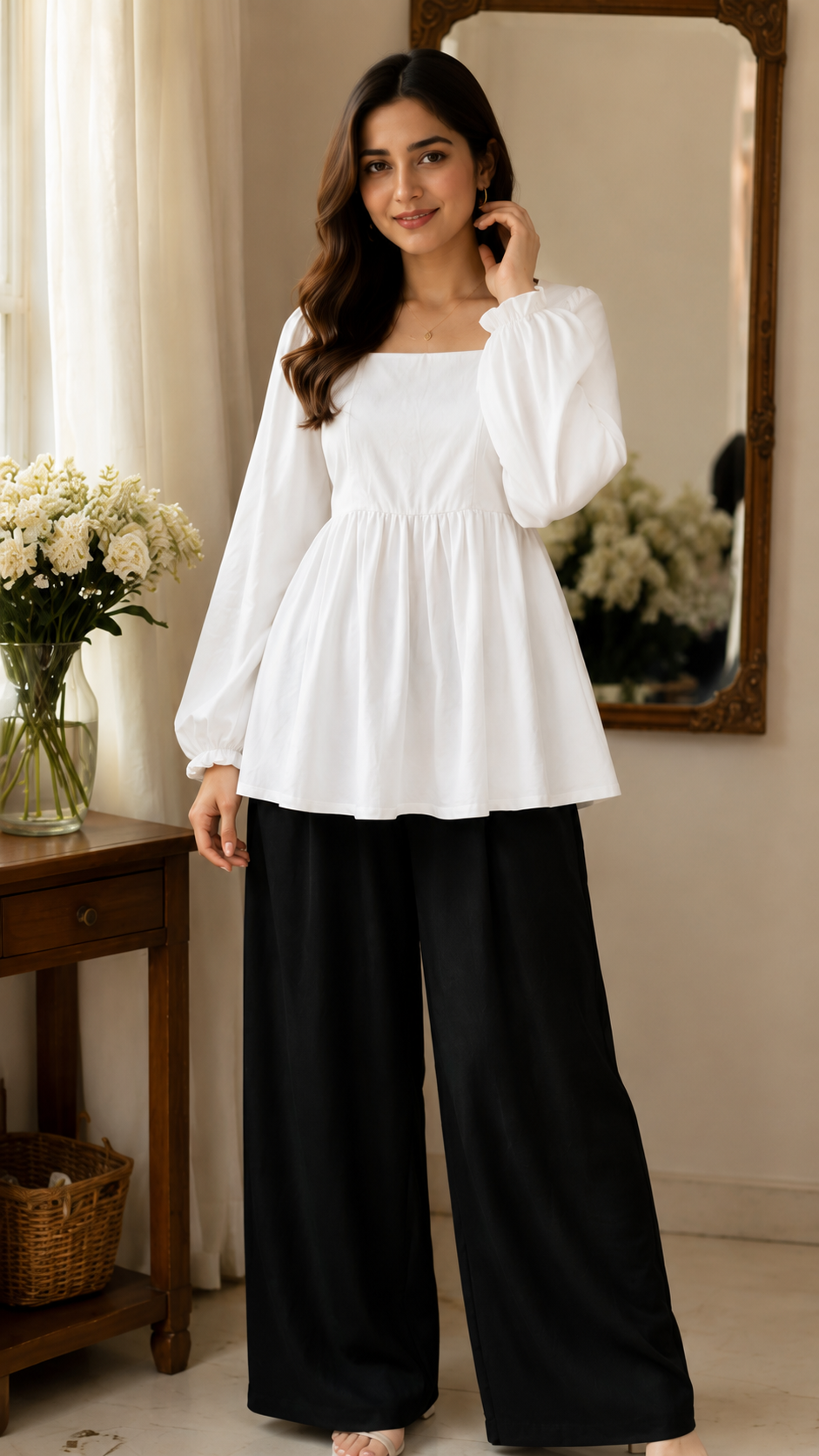 Bloom Cotton Co-Ord Set| Along with premium quality cotton Fabric
